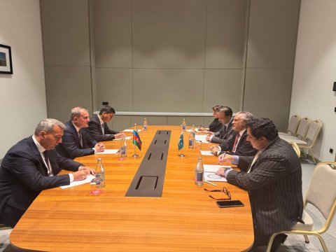 Azərbaycanla Pakistan XİN rəhbərləri Xankəndidə görüşdü - FOTO