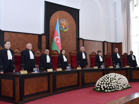 Konstitusiya Məhkəməsinin yeni hakimləri TƏSDİQLƏNDİ