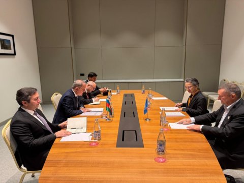 Ceyhun Bayramov BMT Baş katibinin müavini ilə görüşdü