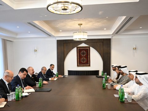 Prezident Xankəndidə qəbul keçirdi - GÖRÜNTÜLƏR