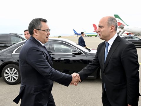 Qırğız Prezidentinin Xankəndi səfəri başa çatdı