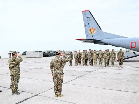 &ldquo;Tərlan - 2025&rdquo; təlimi - Qazaxıstan hərbçiləri Azərbaycanda