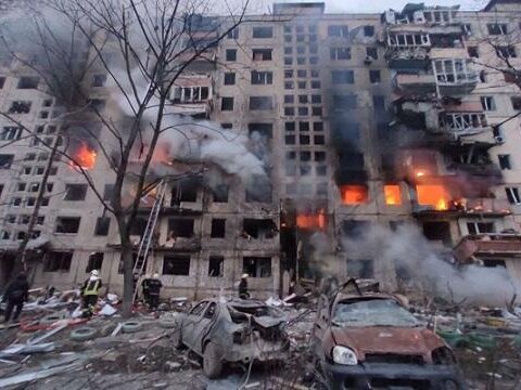 Zaporojye və Kiyevə&nbsp;PUA hücumu - Yaralılar var