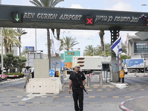 Təl-Əvivdə hava limanına HÜCUM