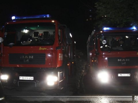 Gənclər şəhərciyində PARTLAYIŞ