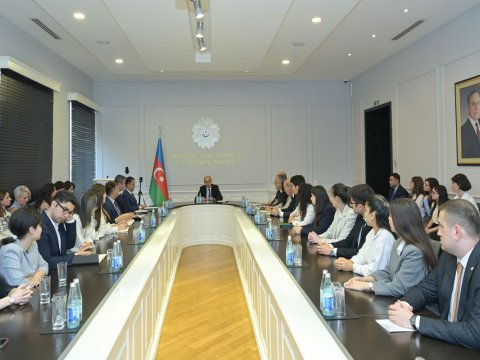 Elm və təhsil naziri “Maarifçi”lərlə görüşdü