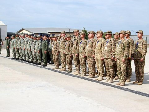 Azərbaycanla Qazaxıstan birgə PUA təlimi keçir - VİDEO