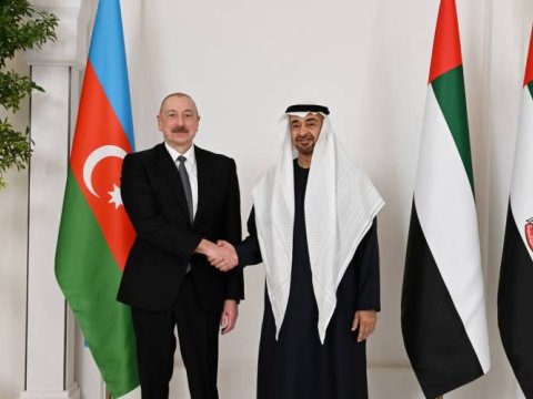 İlham Əliyev BƏƏ prezidenti ilə görüşəcək