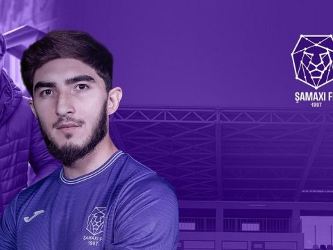 "Şamaxı" futbolçusu ilə yollarını ayırdı