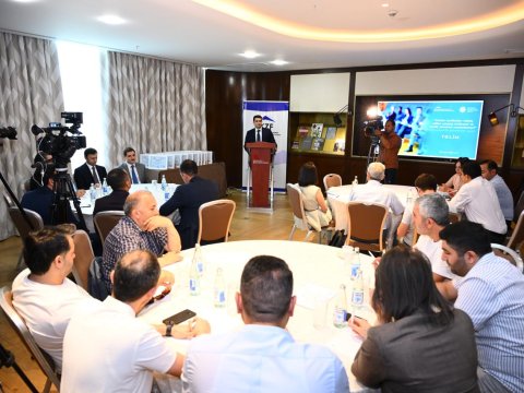 Media nümayəndələri üçün təlim keçirildi - GÖRÜNTÜ