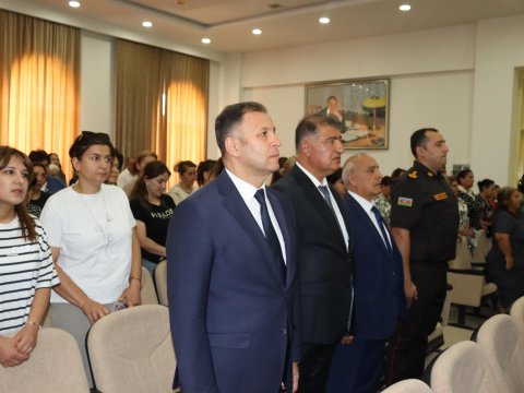 Samuxda “Qərbi Azərbaycan İrsi” kitabının təqdimatı - FOTOLAR