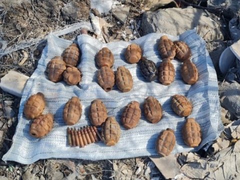 Abşeronda xeyli sayda F-1 qumbarası&nbsp;TAPILDI