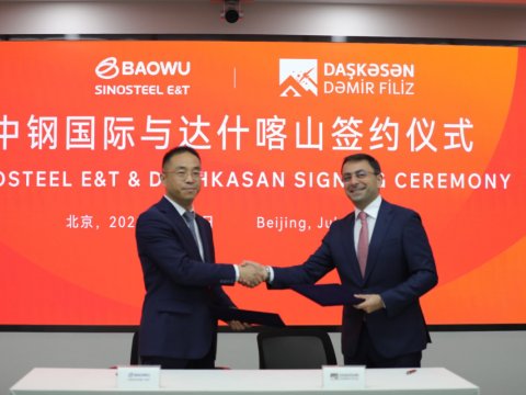 "Daşkəsən" dəmir filizi layihəsi üzrə əsas mərhələlərdən birinə start verilib