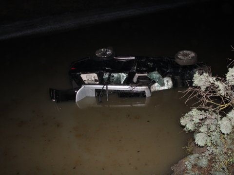 “Range Rover” Qudyalçaya düşdü - Hadisə yerindən GÖRÜNTÜLƏR