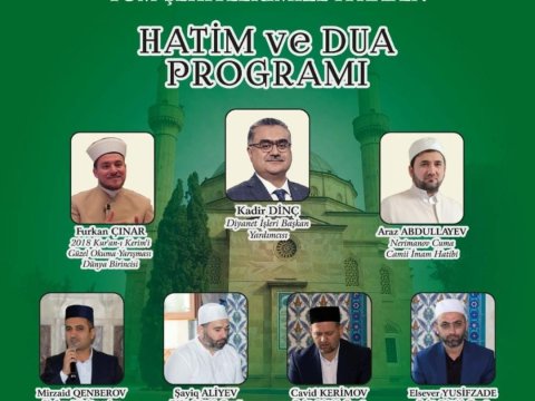 Bakıdakı Şəhidlər məscidində şəhidlərin ruhuna Qurani-Kərim oxunacaq