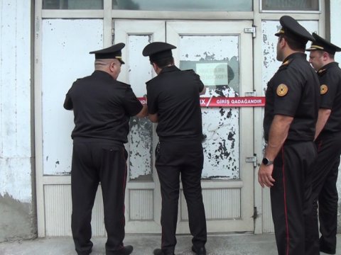 Bakıda çörək sexi bağlandı - VİDEO