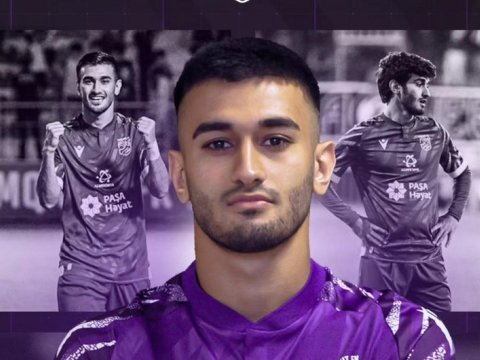 "Sumqayıt" futbolçusu ilə yollarını ayırdı