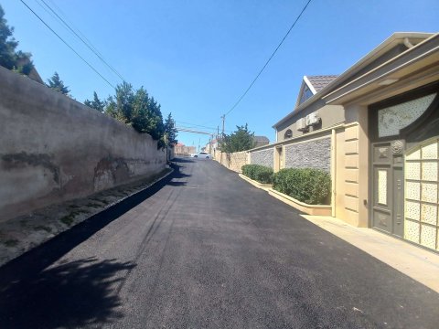 Xocəsənin "Şəfəq" küçəsinə asfalt vuruldu - FOTO