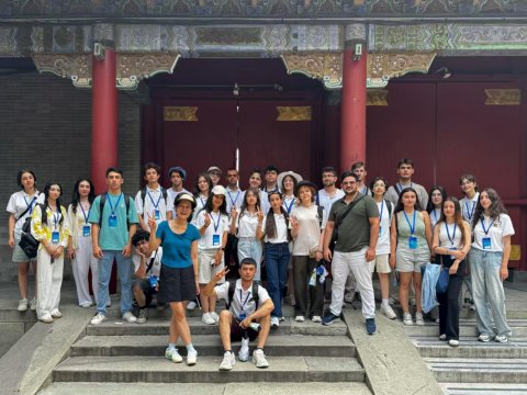 BMU-nun müəllim-tələbə heyətinin Çindəki mübadilə proqramı başa çatdı