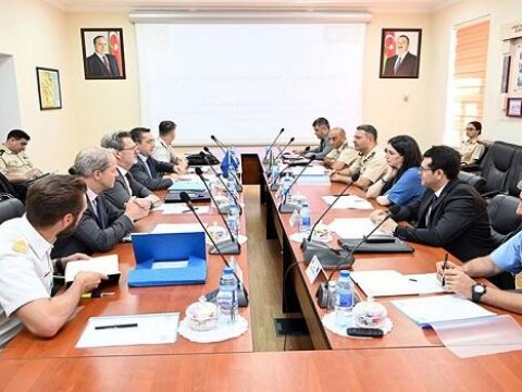 MN-də NATO nümayəndə heyəti ilə görüş