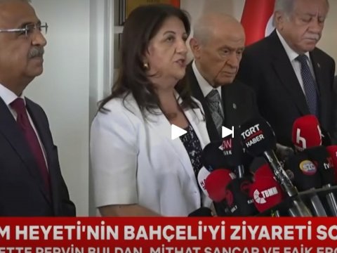 Bağçalı DEM partiyasının üzvlərilə görüşdü