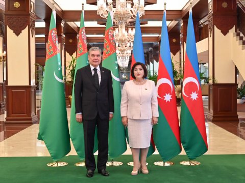 Berdiməhəmmədov Milli Məclisə gəldi - FOTOLAR