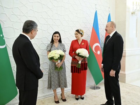 Leyla Əliyeva&nbsp;görüşdən fotolar paylaşdı