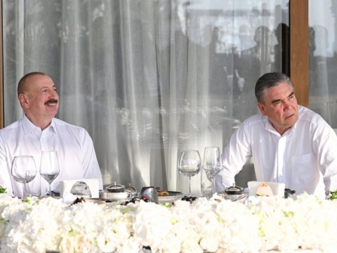 Liderlər birgə nahar etdilər