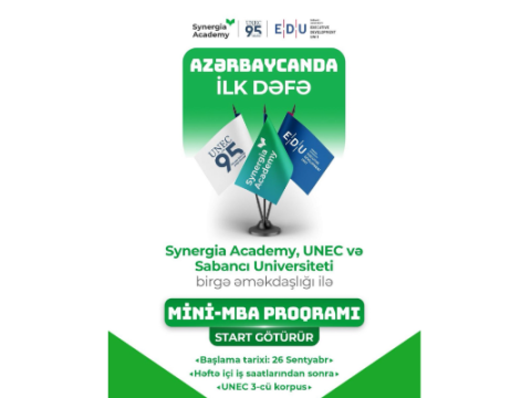 UNEC-də Beynəlxalq Mini MBA Proqramına start verildi