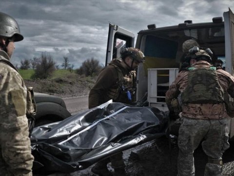 Rusiya 1000 əsgərin cəsədini Kiyevə təhvil verib