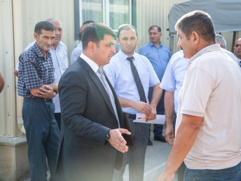 Neftçalanın icra başçısı səyyar görüş keçirib -&nbsp;FOTOLAR