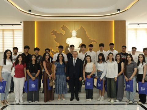 BDU-da şəhid övladları olan abituriyentlər üçün infotur keçirildi&nbsp;-&nbsp;FOTOLAR