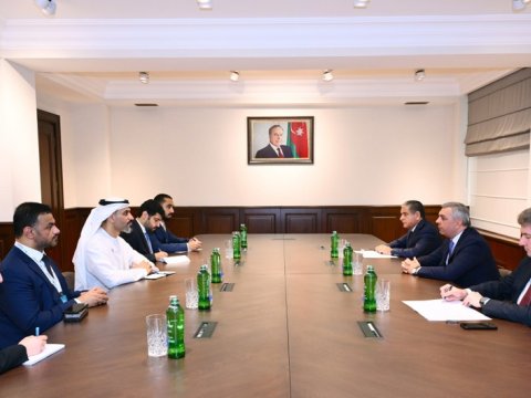 Samir Nuriyev BƏƏ-nin nümayəndə heyəti ilə görüşdü