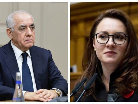 Əli Əsədov ukraynalı həmkarını təbrik etdi&nbsp;