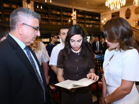 Leyla Əliyeva&nbsp;&ldquo;Tanımadığımız Konfutsi&rdquo; adlı gecədə iştirak edib