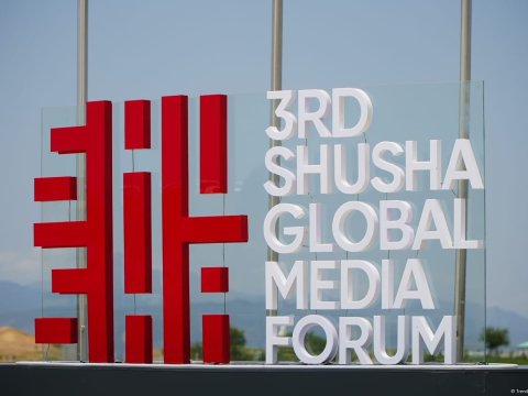 III Şuşa Qlobal Media Forumu iştirakçıları Füzulidə