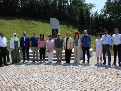 Türkiyə səfiri Quba Soyqırımı Memorial Kompleksində