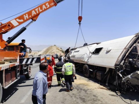 Qonşu ölkədə dəhşətli qəza&nbsp;- 21 ölü, 34 yaralı