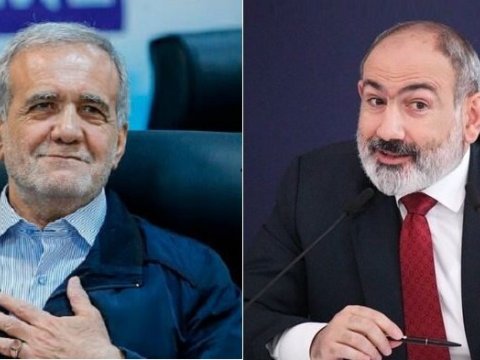 Paşinyan Pezeşkianı Ermənistana dəvət etdi