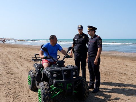 Çimərliklərdə bu nəqliyyat vasitələrini sürmək QADAĞANDIR