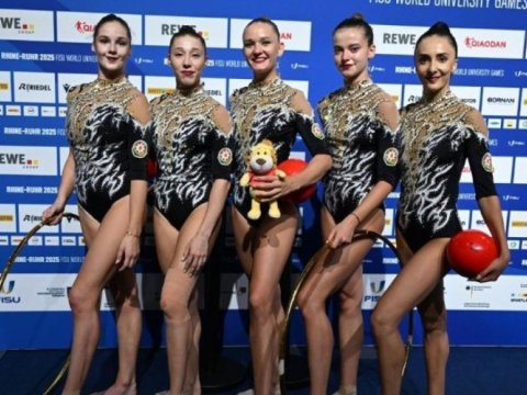 Gimnastlarımızdan 2 qızıl, 1 gümüş medal