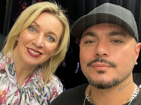 Zaxarova reperlə mahnı oxuyacaq