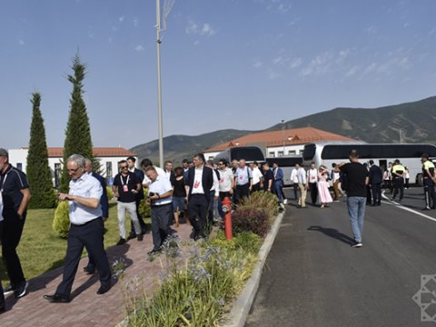 Media Forumunun iştirakçıları Xocalıda - FOTOLAR