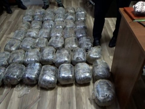 58 kiloqramdan çox narkotik aşkarlandı