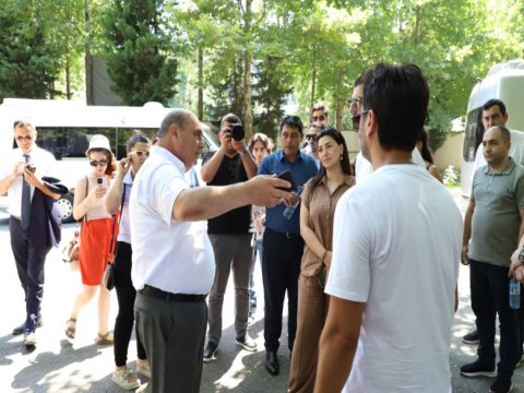 AHİK-in istirahət mərkəzlərinə mediatur təşkil edilib - FOTO