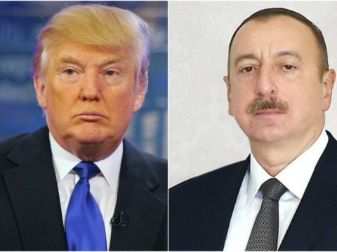 Tramp İlham Əliyevin çıxışını PAYLAŞDI