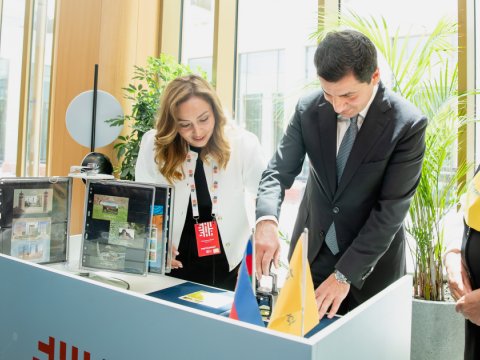 Şuşa Qlobal Media Forumunda &ldquo;Azərpoçt&rdquo;un poçt markaları dövriyyəyə buraxıldı