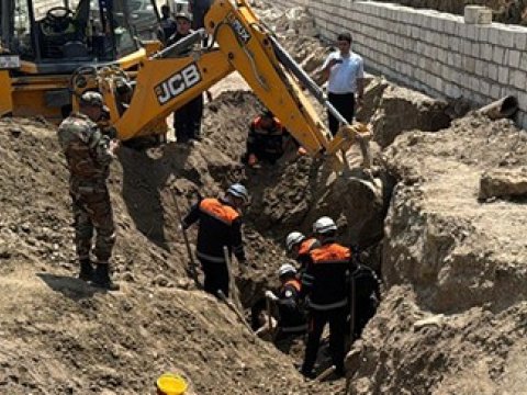 Sumqayıtda 20 yaşlı fəhlə dağıntılar altında qaldı