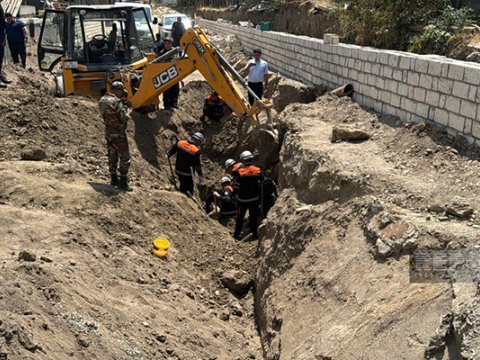 Prokurorluq uçqun altında ölən fəhlə ilə bağlı araşdırmalara başladı