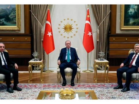 Ərdoğan Kamran Əliyevi qəbul etdi&nbsp;